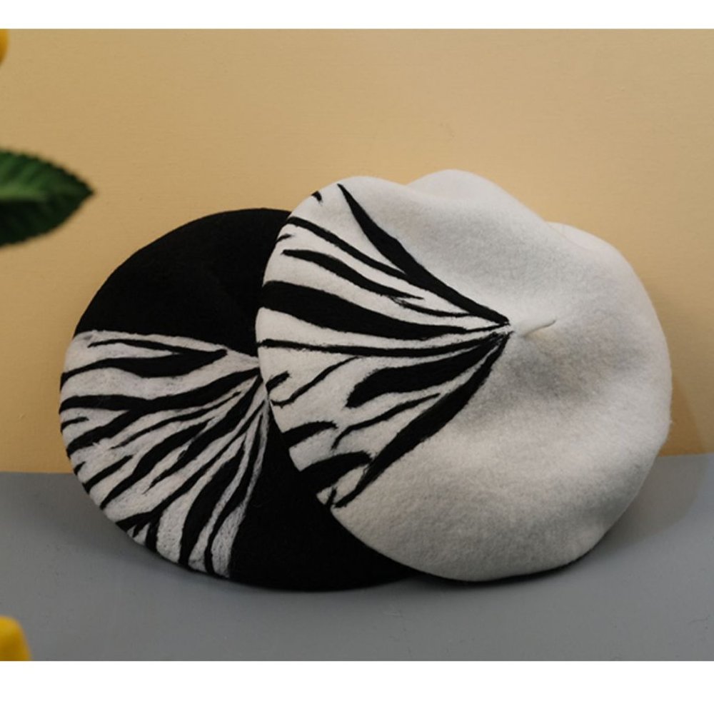 Designer Painter Hat, 100% Handmade Wool Felt-Gift